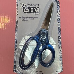 Westcott Gem Collection Blue Scissors